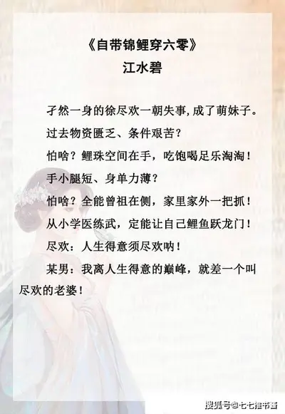 咸鱼锦鲤的败家日常